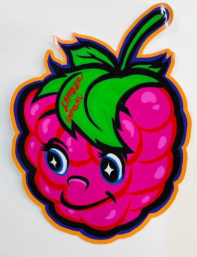 Raspberry Boy Sticker
