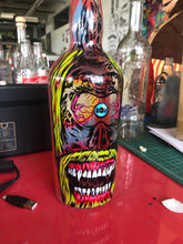 Load image into Gallery viewer, Hand Painted Liquor Bottle Large