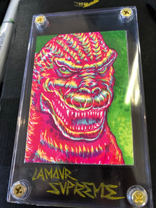 Godzilla King Of All Monsters Sketchcard